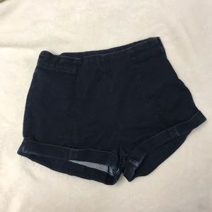 High Waisted Jean Shorts